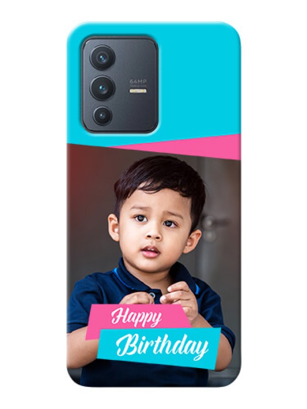 Custom Vivo V23 5G Mobile Covers: Image Holder with 2 Color Design