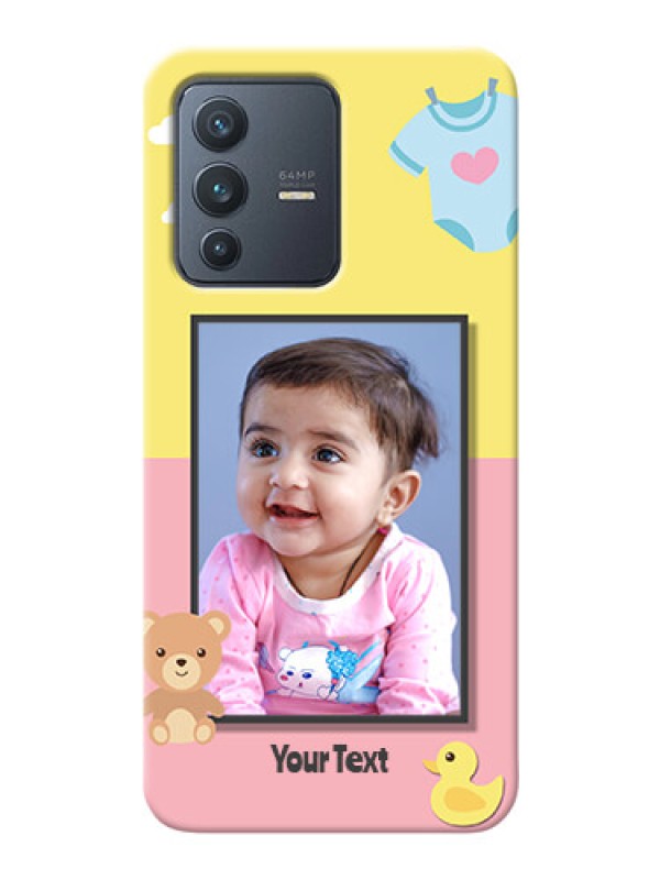 Custom Vivo V23 5G Back Covers: Kids 2 Color Design