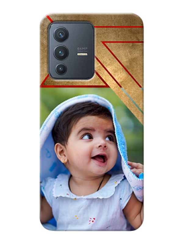 Custom Vivo V23 5G mobile phone cases: Gradient Abstract Texture Design