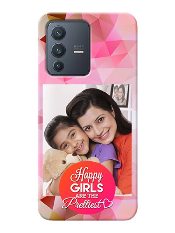 Custom Vivo V23 5G Personalized Phone Covers: Abstract Triangle Design