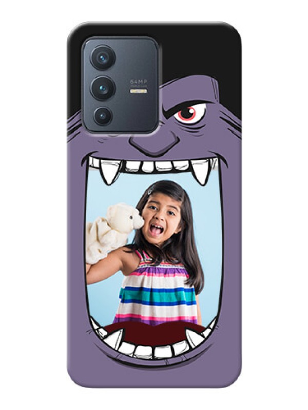 Custom Vivo V23 5G Personalised Phone Covers: Angry Monster Design