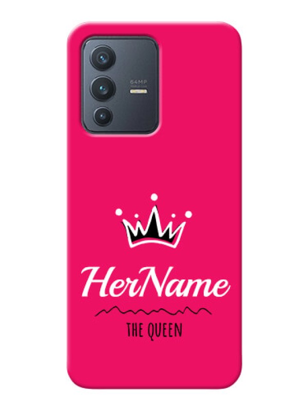 Custom Vivo V23 5G Queen Phone Case with Name