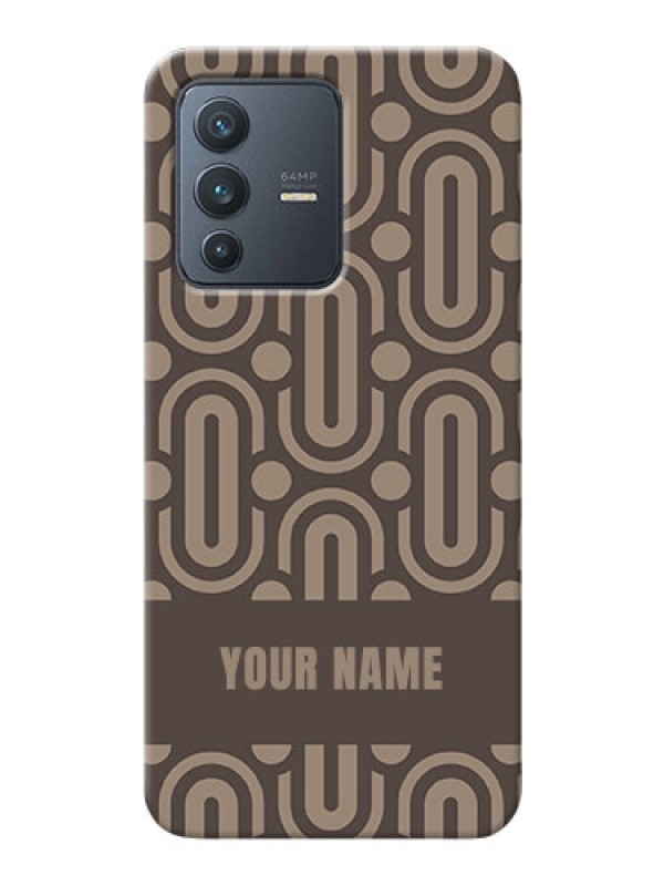 Custom Vivo V23 5G Custom Phone Covers: Captivating Zero Pattern Design