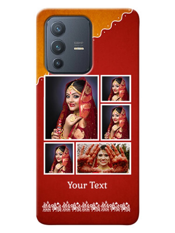 Custom Vivo V23 Pro 5G customized phone cases: Wedding Pic Upload Design