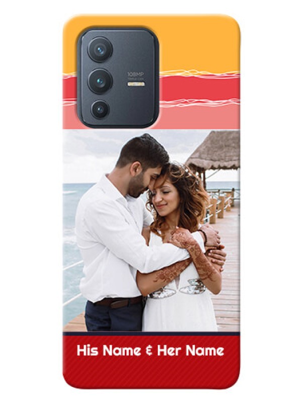 Custom Vivo V23 Pro 5G custom mobile phone covers: Colorful Case Design