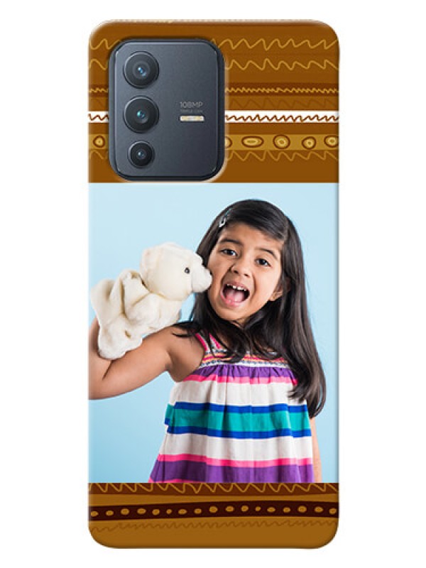 Custom Vivo V23 Pro 5G Mobile Covers: Friends Picture Upload Design 