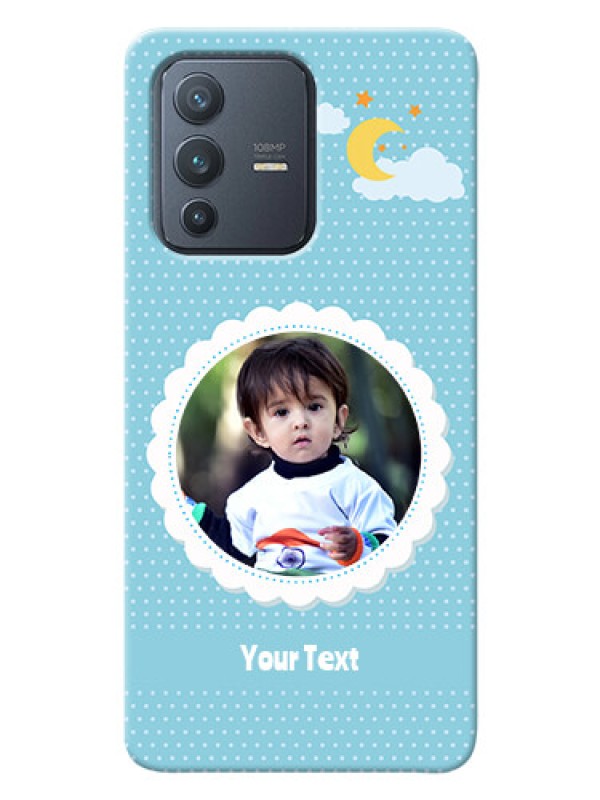 Custom Vivo V23 Pro 5G mobile cases online: violet Pattern Design