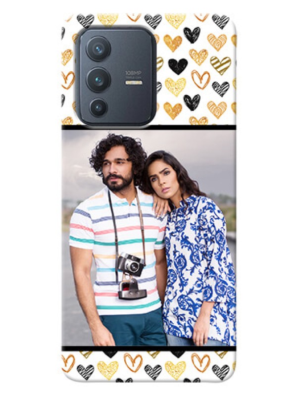 Custom Vivo V23 Pro 5G Personalized Mobile Cases: Love Symbol Design