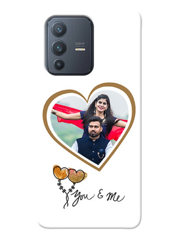 Custom Vivo V23 Pro 5G customized phone cases: You & Me Design