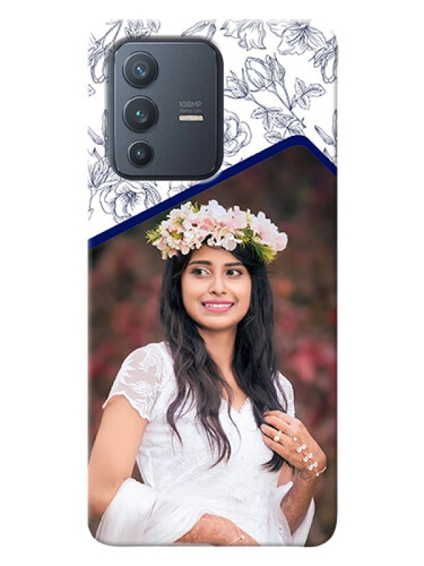 Custom Vivo V23 Pro 5G Phone Cases: Premium Floral Design