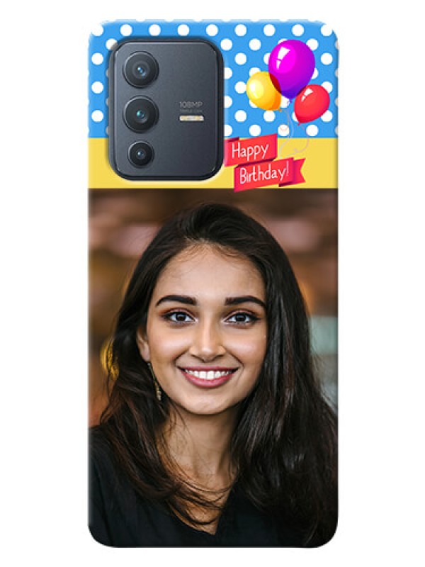 Custom Vivo V23 Pro 5G custom mobile back covers: Happy Birthday Design