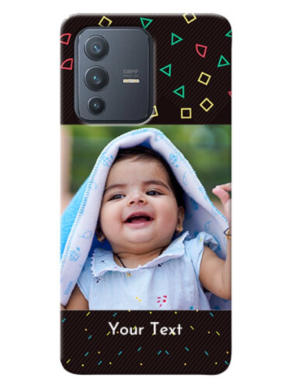 Custom Vivo V23 Pro 5G custom mobile cases with confetti birthday design