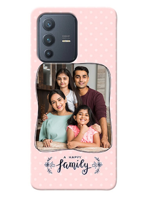 Custom Vivo V23 Pro 5G Personalized Phone Cases: Family with Dots Design