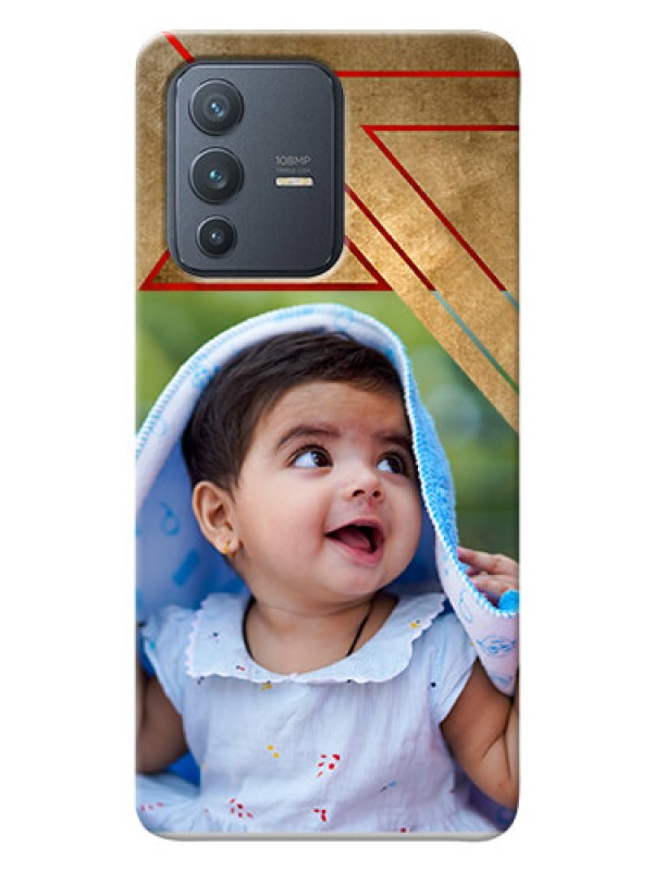 Custom Vivo V23 Pro 5G mobile phone cases: Gradient Abstract Texture Design