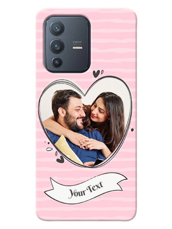 Custom Vivo V23 Pro 5G custom mobile phone covers: Vintage Heart Design