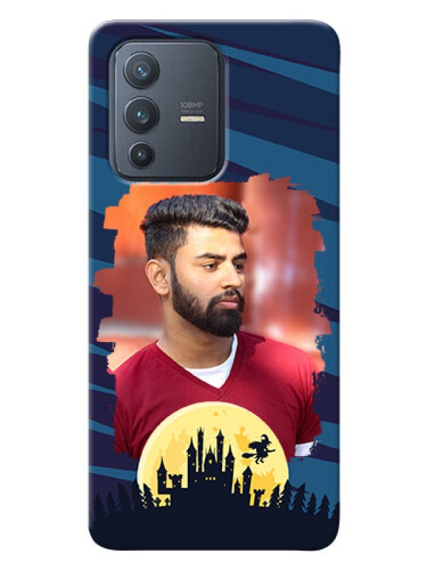 Custom Vivo V23 Pro 5G Back Covers: Halloween Witch Design 