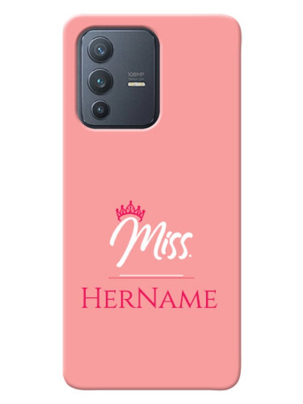 Custom Vivo V23 Pro 5G Custom Phone Case Mrs with Name