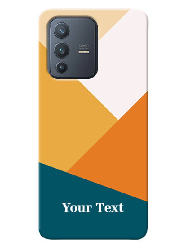 Custom Vivo V23 Pro 5G Custom Phone Cases: Stacked Multi-colour Design