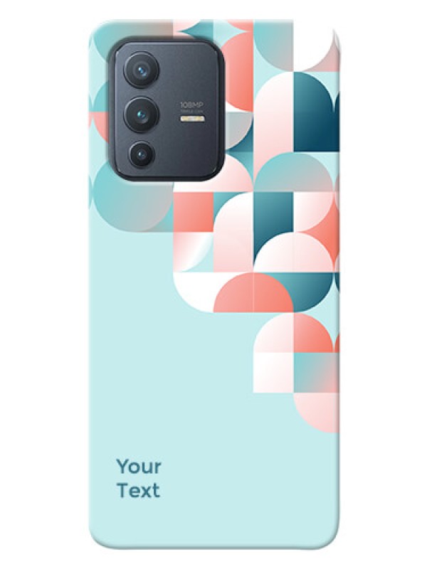 Custom Vivo V23 Pro 5G Back Covers: Stylish Semi-circle Pattern Design