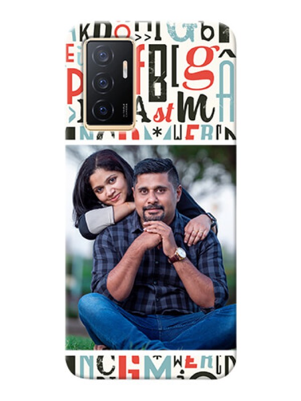 Custom Vivo V23e 5G custom mobile phone covers: Alphabet Design
