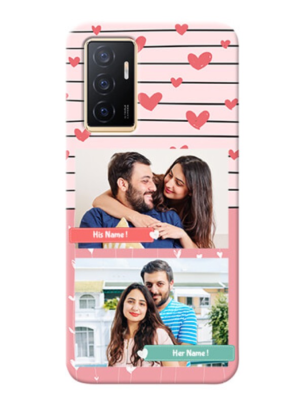 Custom Vivo V23e 5G custom mobile covers: Photo with Heart Design