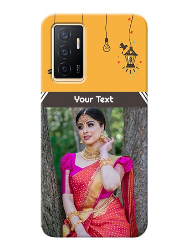 Custom Vivo V23e 5G custom back covers with Family Picture and Icons 