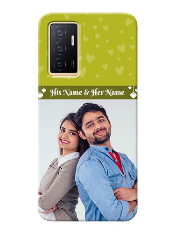 Custom Vivo V23e 5G custom mobile covers: You & Me Heart Design