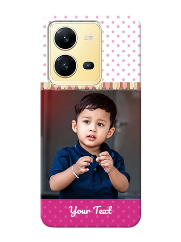 Custom Vivo V25 5G custom mobile cases: Cute Girls Cover Design