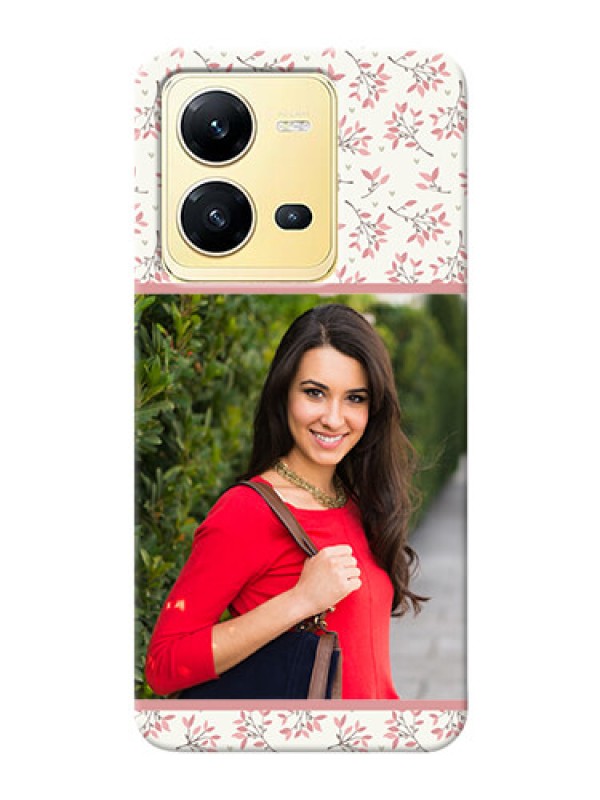 Custom Vivo V25 5G Back Covers: Premium Floral Design