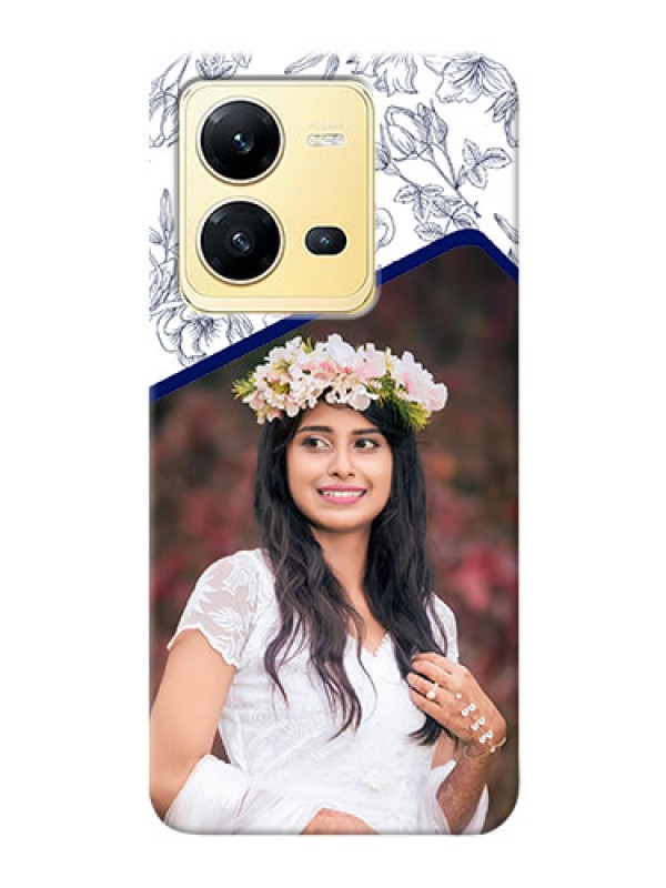 Custom Vivo V25 5G Phone Cases: Premium Floral Design