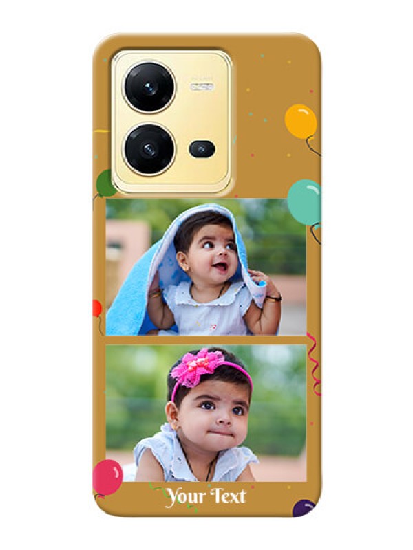 Custom Vivo V25 5G Phone Covers: Image Holder with Birthday Celebrations Design