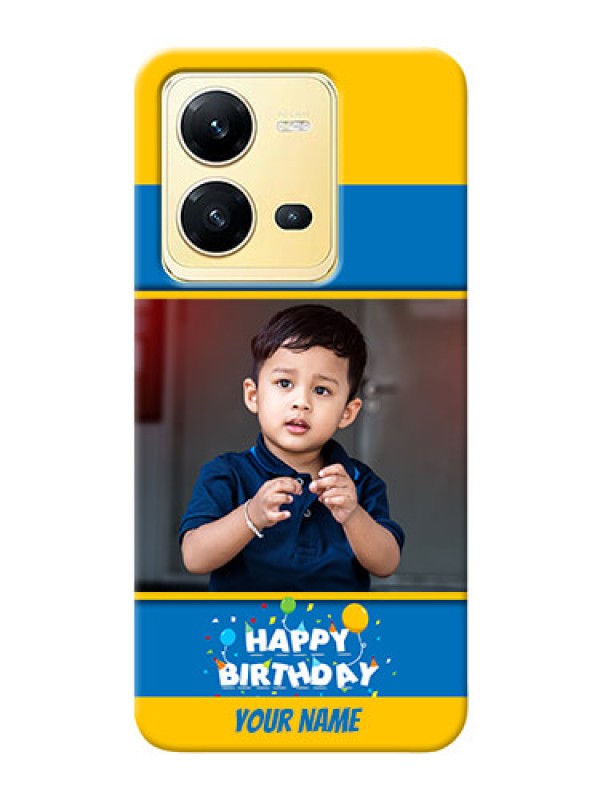 Custom Vivo V25 5G Mobile Back Covers Online: Birthday Wishes Design
