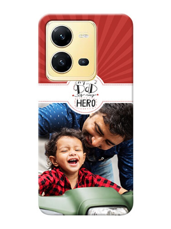 Custom Vivo V25 5G custom mobile phone cases: My Dad Hero Design