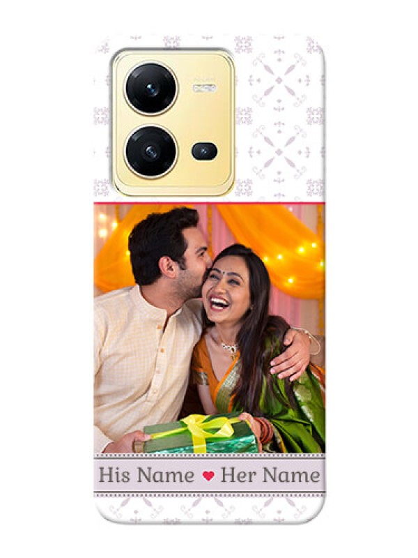 Custom Vivo V25 5G Phone Cases with Photo and Ethnic Design