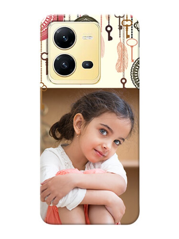 Custom Vivo V25 5G Phone Back Covers: Boho Style Design