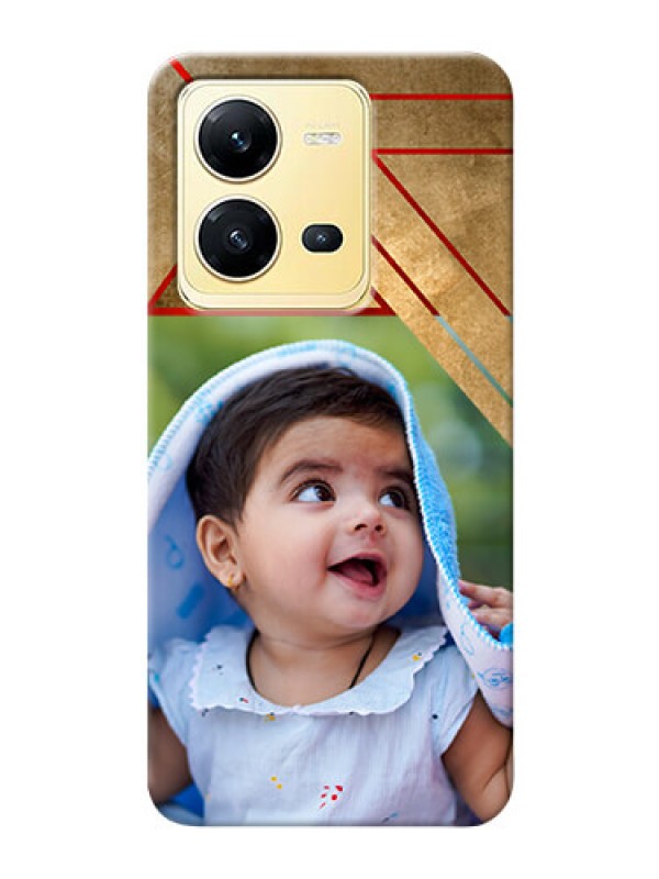 Custom Vivo V25 5G mobile phone cases: Gradient Abstract Texture Design