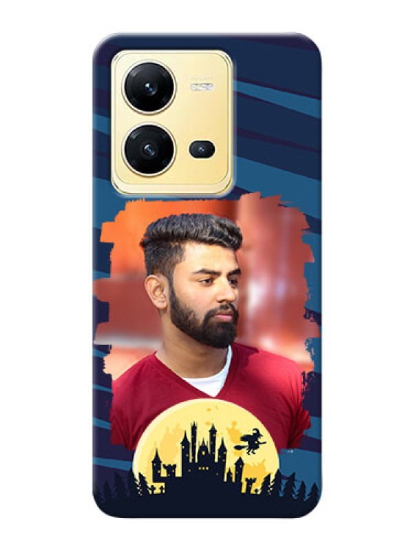 Custom Vivo V25 5G Back Covers: Halloween Witch Design 