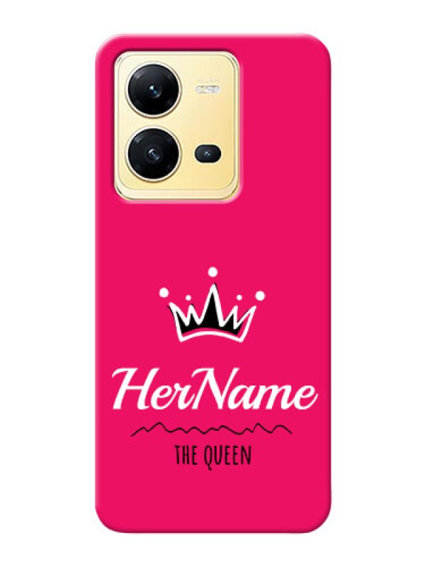 Custom Vivo V25 5G Queen Phone Case with Name