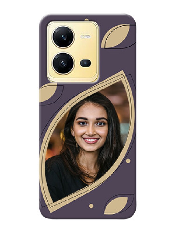 Custom Vivo V25 5G Custom Phone Cases: Falling Leaf Design