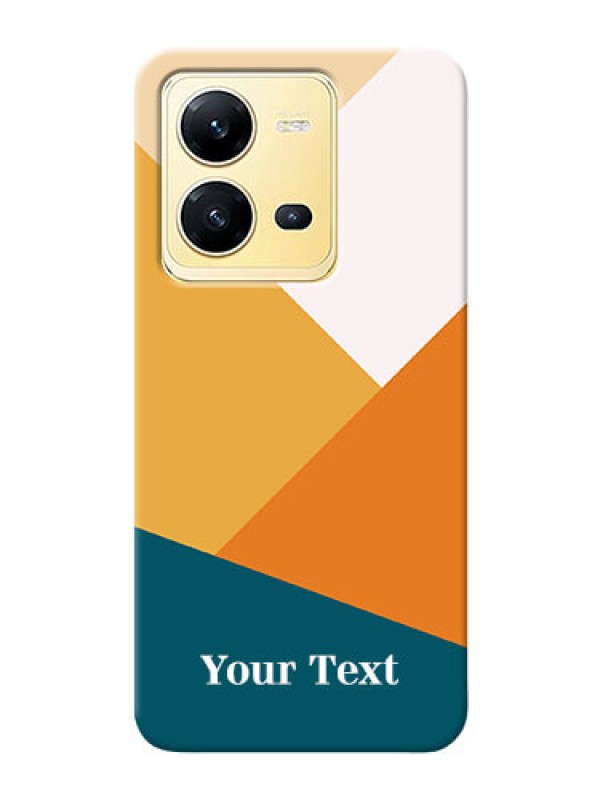 Custom Vivo V25 5G Custom Phone Cases: Stacked Multi-colour Design