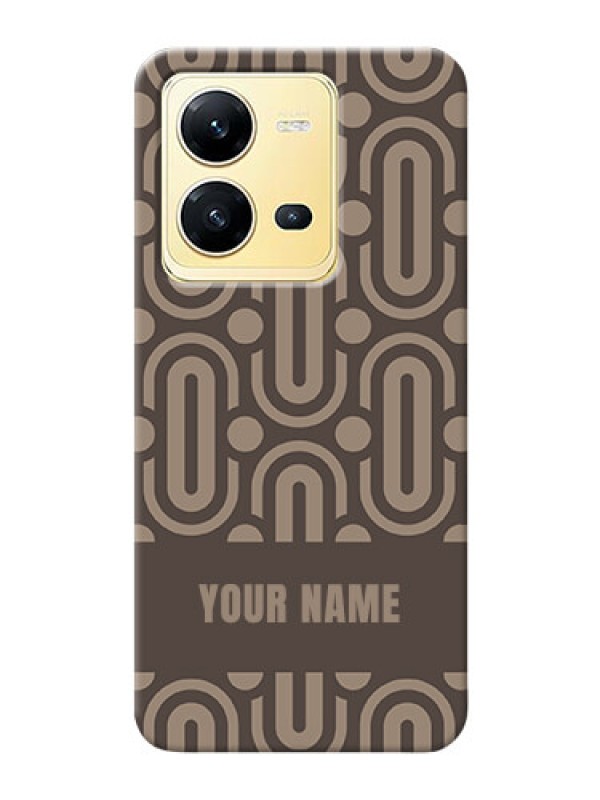 Custom Vivo V25 5G Custom Phone Covers: Captivating Zero Pattern Design