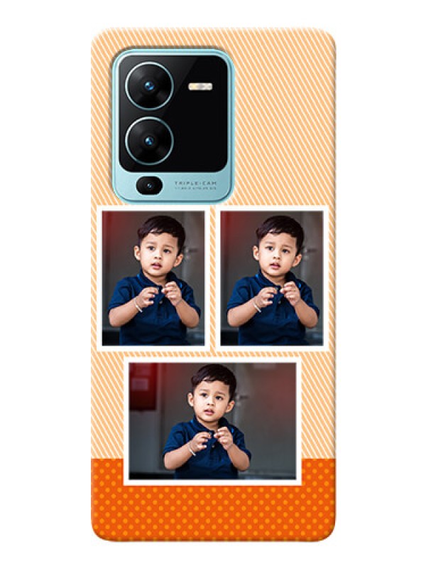 Custom Vivo V25 Pro 5G Mobile Back Covers: Bulk Photos Upload Design