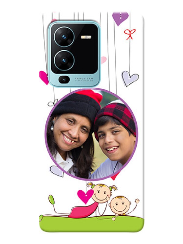 Custom Vivo V25 Pro 5G Mobile Cases: Cute Kids Phone Case Design