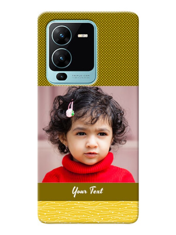 Custom Vivo V25 Pro 5G custom mobile back covers: Simple Green Color Design