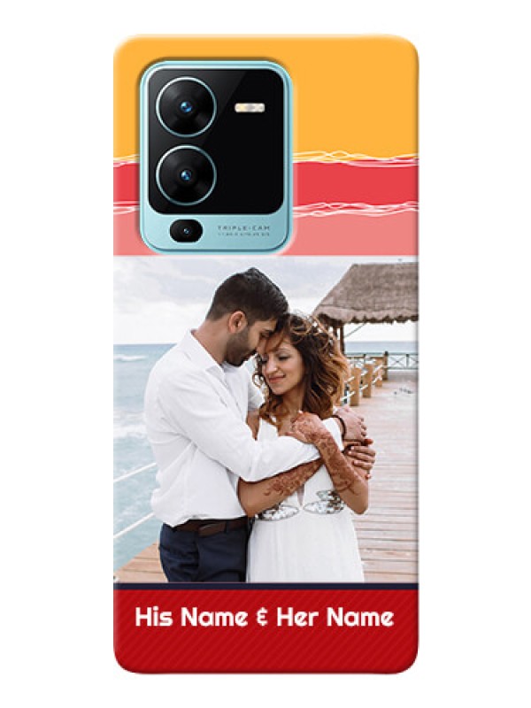 Custom Vivo V25 Pro 5G custom mobile phone covers: Colorful Case Design