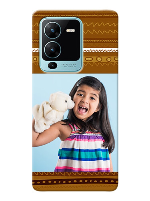 Custom Vivo V25 Pro 5G Mobile Covers: Friends Picture Upload Design 