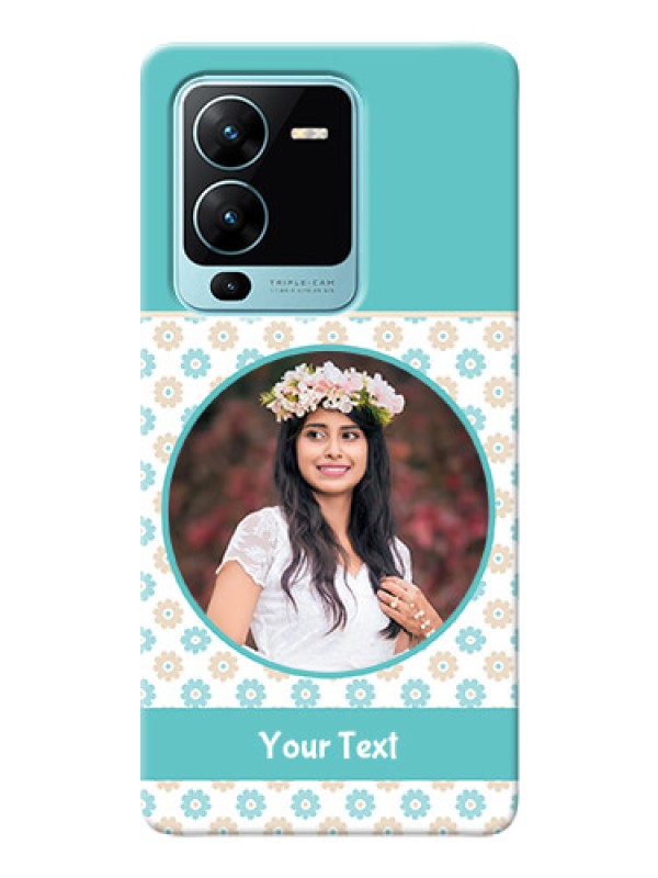 Custom Vivo V25 Pro 5G Custom Mobile Back Covers: Beautiful Flowers Design