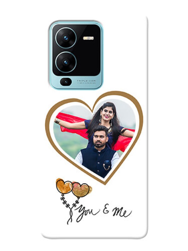 Custom Vivo V25 Pro 5G customized phone cases: You & Me Design