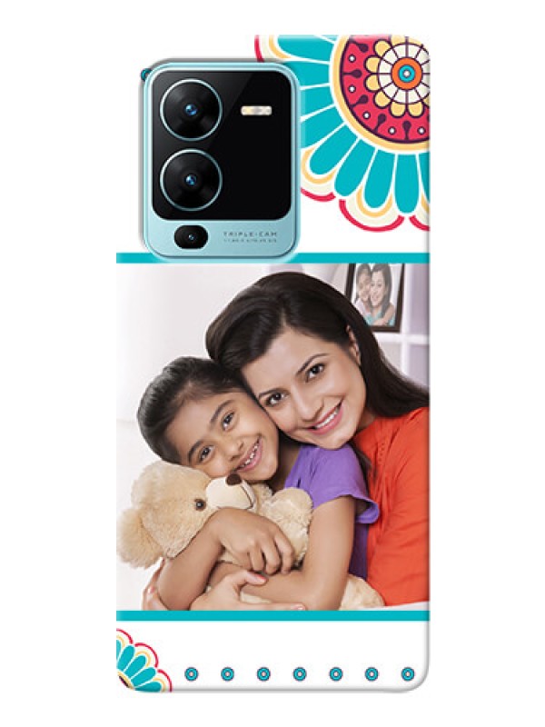 Custom Vivo V25 Pro 5G custom mobile phone cases: Flower Design