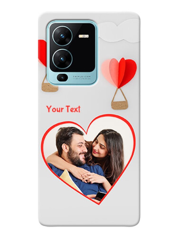 Custom Vivo V25 Pro 5G Phone Covers: Parachute Love Design